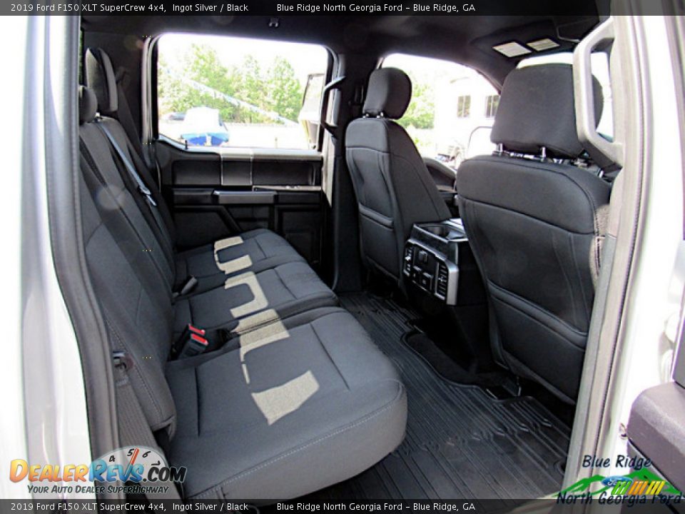 2019 Ford F150 XLT SuperCrew 4x4 Ingot Silver / Black Photo #31