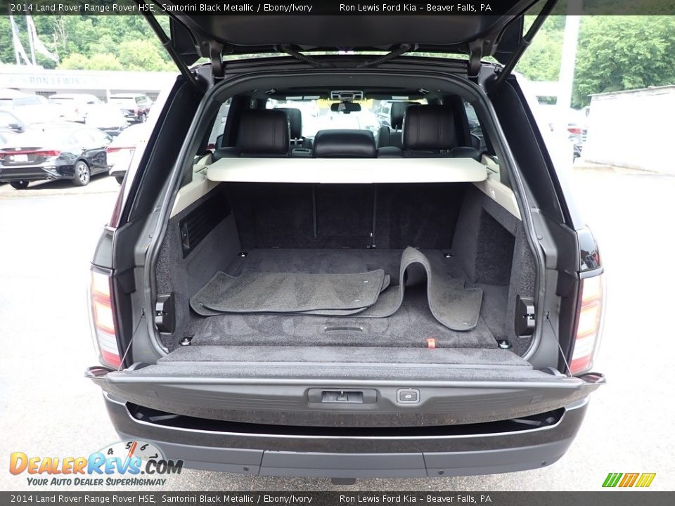 2014 Land Rover Range Rover HSE Santorini Black Metallic / Ebony/Ivory Photo #4