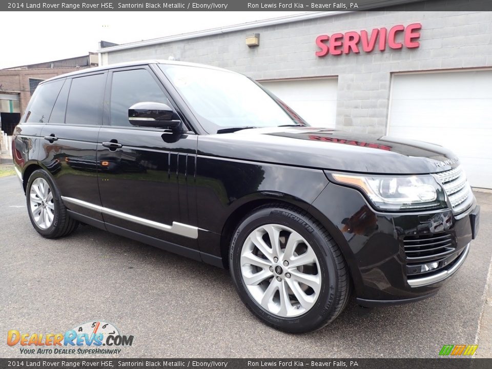Santorini Black Metallic 2014 Land Rover Range Rover HSE Photo #9