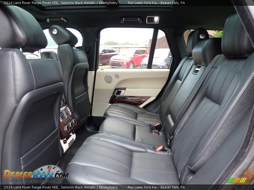 Rear Seat of 2014 Land Rover Range Rover HSE Photo #13