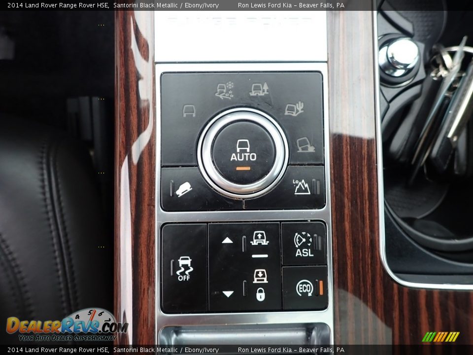 2014 Land Rover Range Rover HSE Santorini Black Metallic / Ebony/Ivory Photo #19
