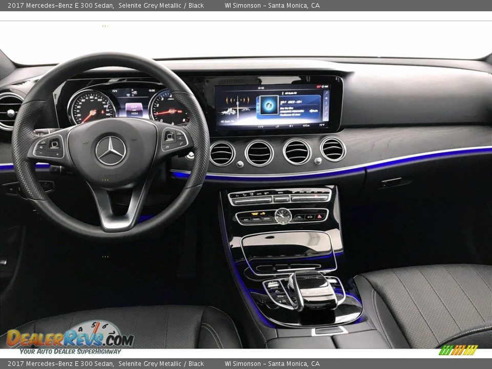 2017 Mercedes-Benz E 300 Sedan Selenite Grey Metallic / Black Photo #17
