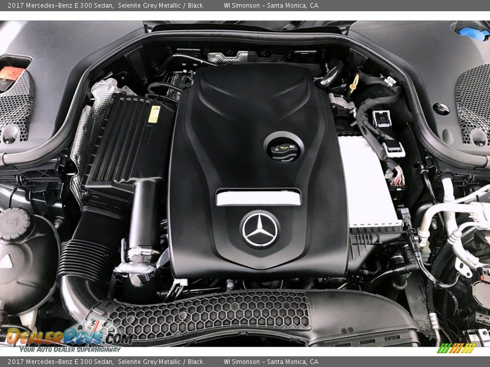 2017 Mercedes-Benz E 300 Sedan Selenite Grey Metallic / Black Photo #31