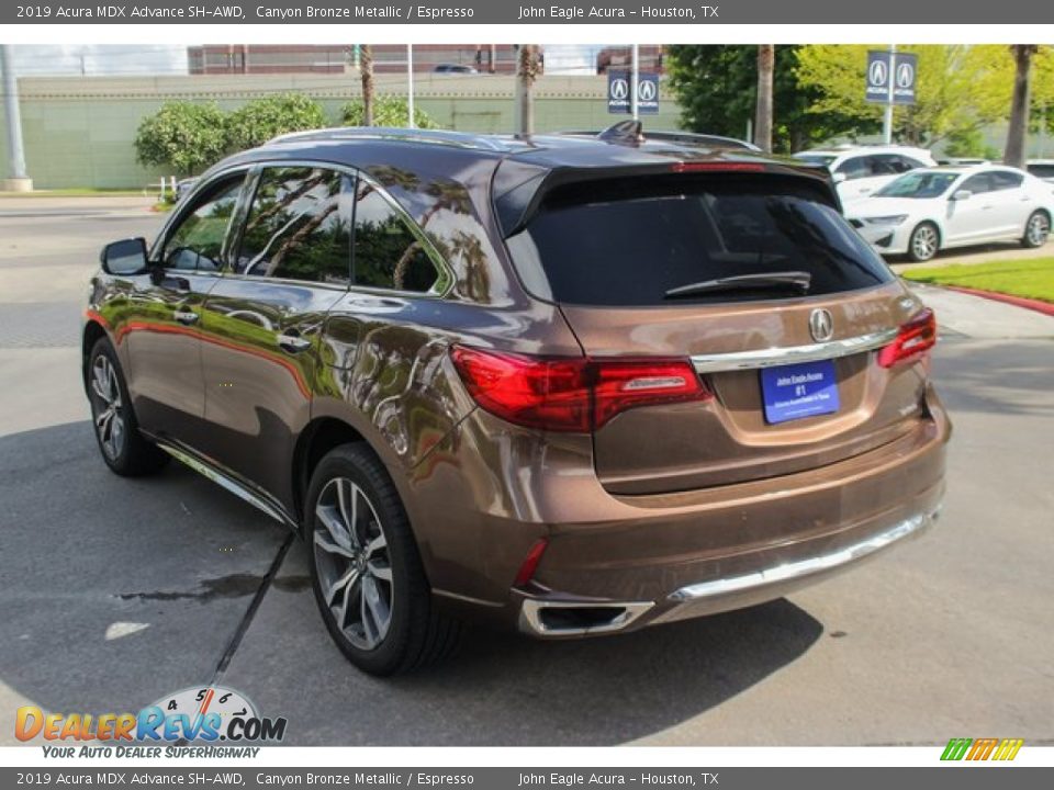 2019 Acura MDX Advance SH-AWD Canyon Bronze Metallic / Espresso Photo #5