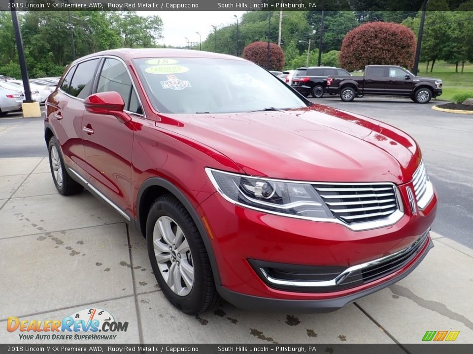 2018 Lincoln MKX Premiere AWD Ruby Red Metallic / Cappuccino Photo #8