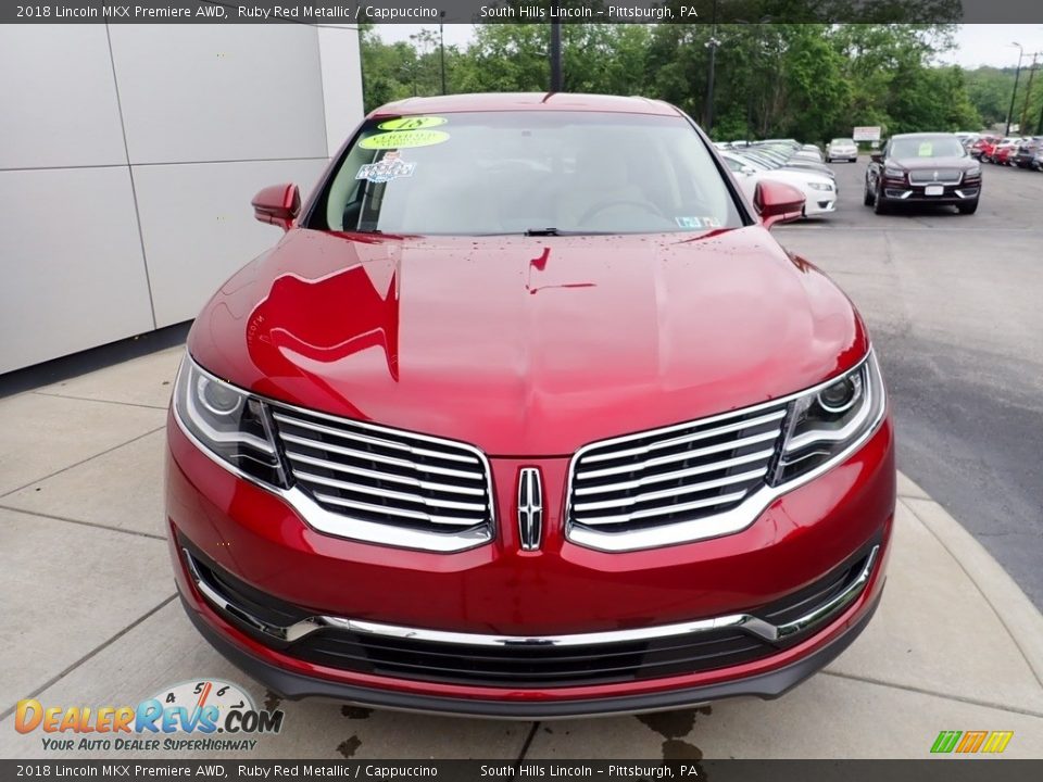 2018 Lincoln MKX Premiere AWD Ruby Red Metallic / Cappuccino Photo #9