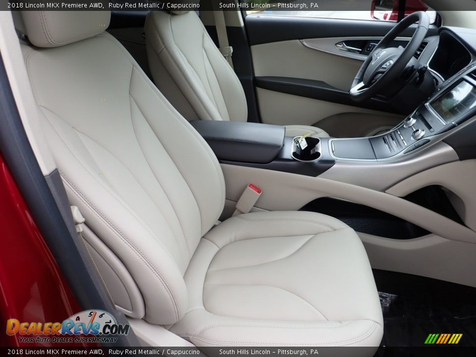 Front Seat of 2018 Lincoln MKX Premiere AWD Photo #11