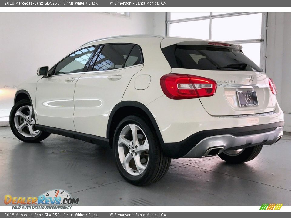 2018 Mercedes-Benz GLA 250 Cirrus White / Black Photo #10