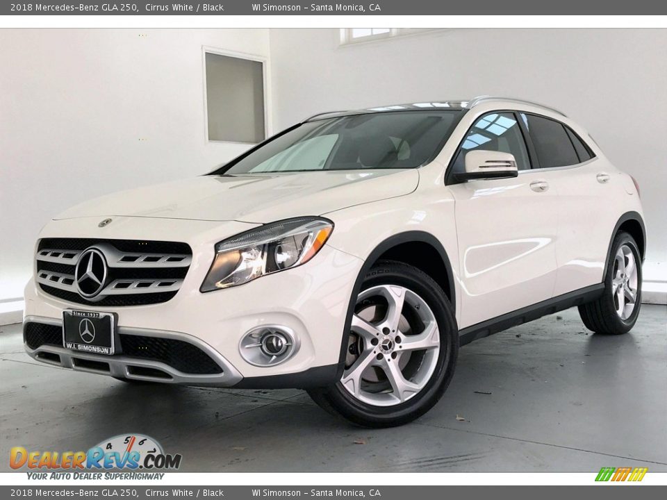 2018 Mercedes-Benz GLA 250 Cirrus White / Black Photo #12