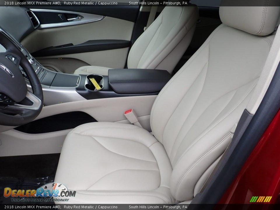Front Seat of 2018 Lincoln MKX Premiere AWD Photo #15