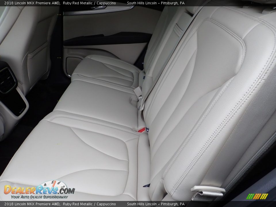 Rear Seat of 2018 Lincoln MKX Premiere AWD Photo #16