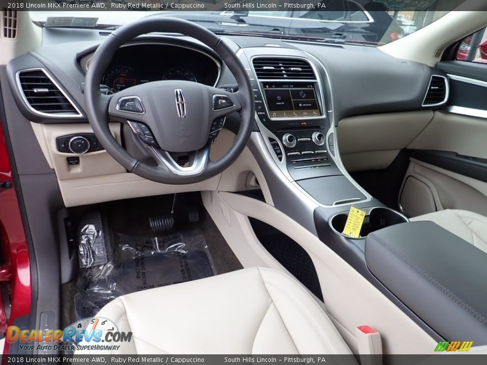 Cappuccino Interior - 2018 Lincoln MKX Premiere AWD Photo #17