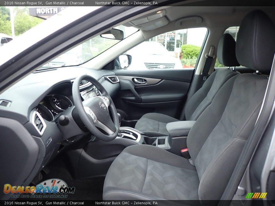 Front Seat of 2016 Nissan Rogue SV Photo #19