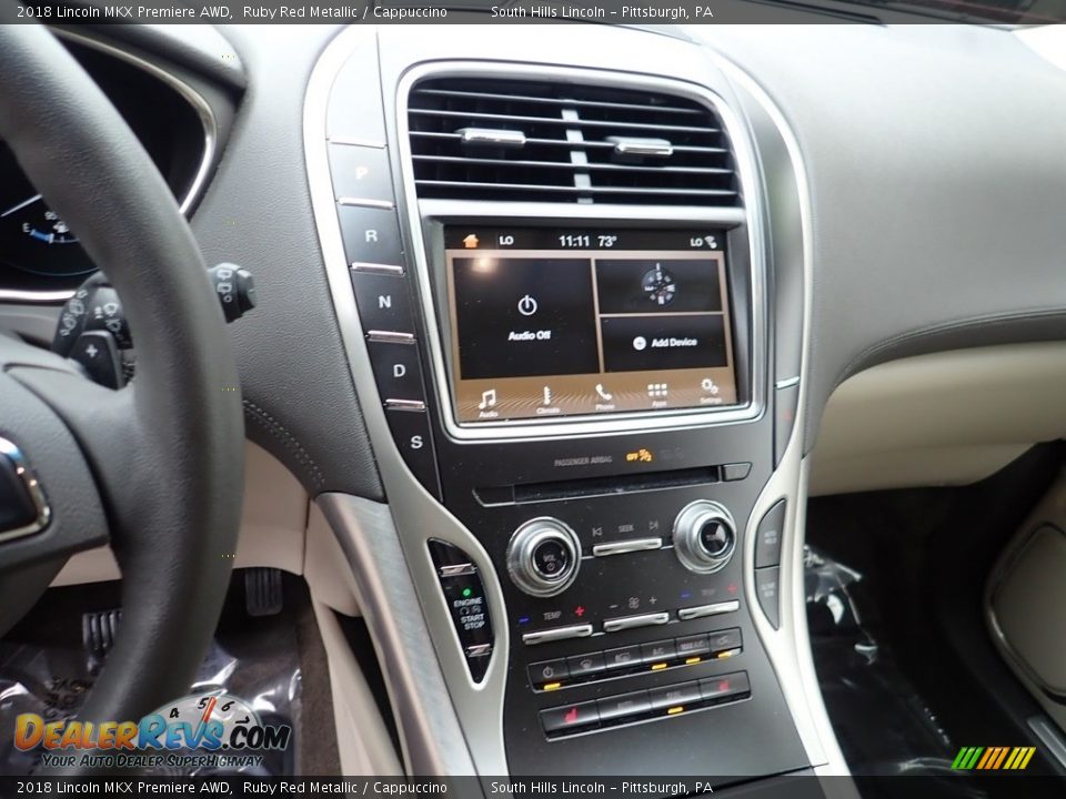 2018 Lincoln MKX Premiere AWD Ruby Red Metallic / Cappuccino Photo #22