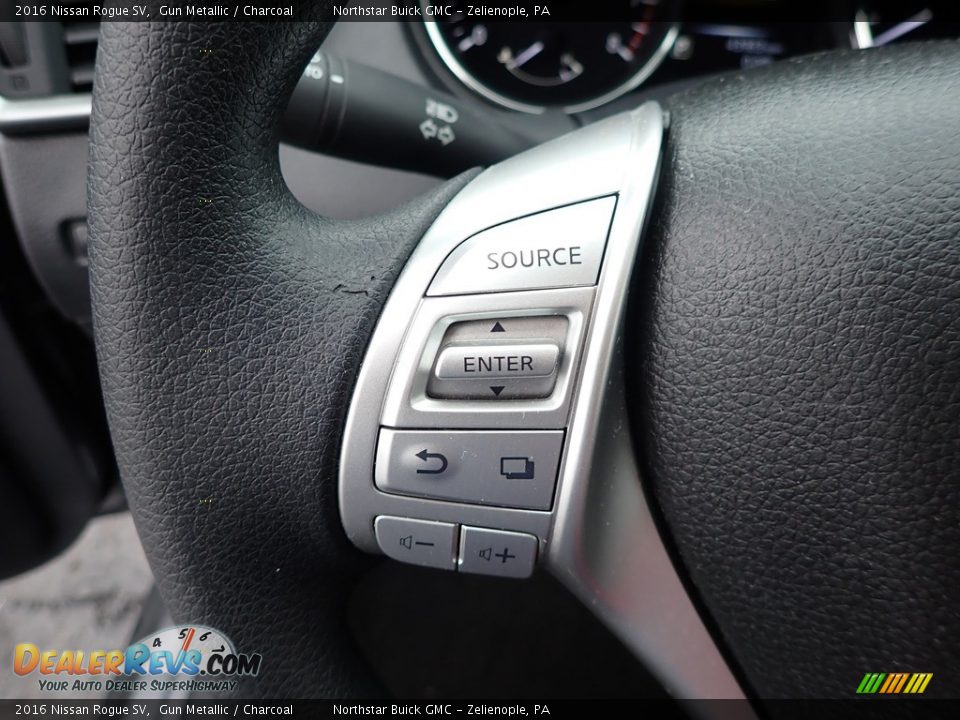 2016 Nissan Rogue SV Steering Wheel Photo #25
