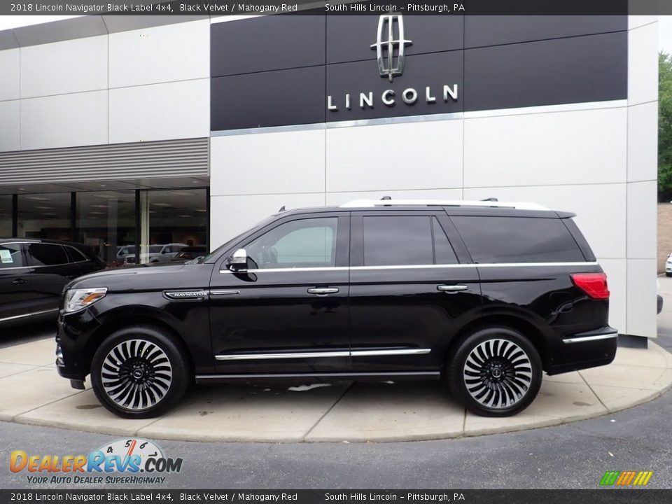 Black Velvet 2018 Lincoln Navigator Black Label 4x4 Photo #2