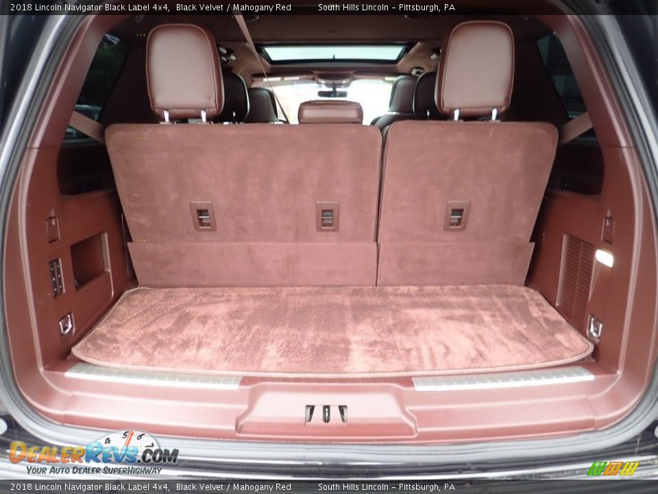 2018 Lincoln Navigator Black Label 4x4 Trunk Photo #5