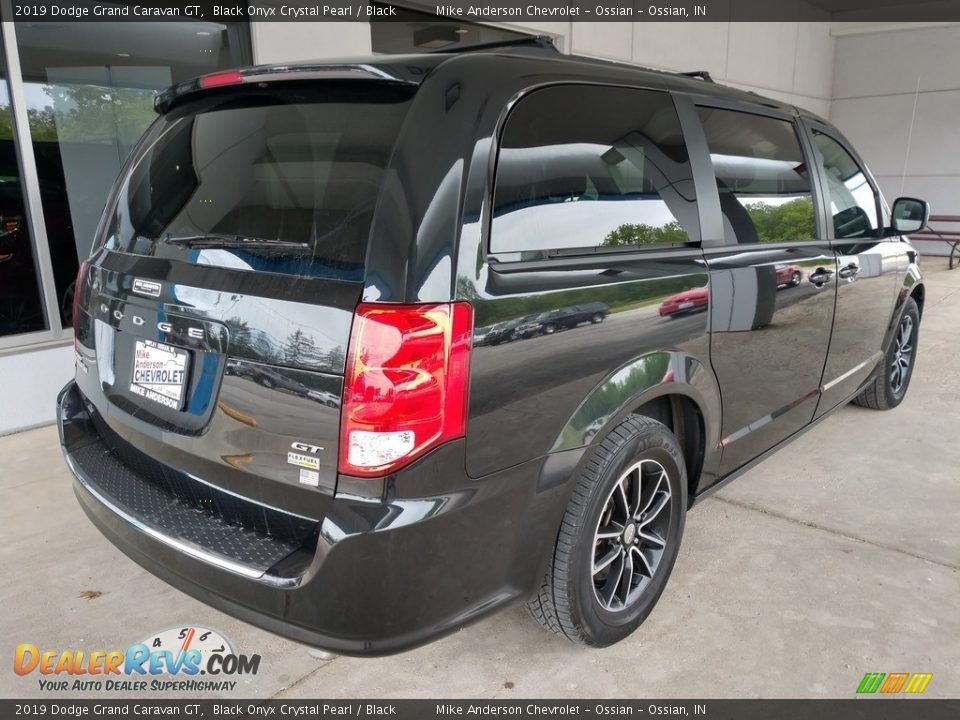 2019 Dodge Grand Caravan GT Black Onyx Crystal Pearl / Black Photo #4