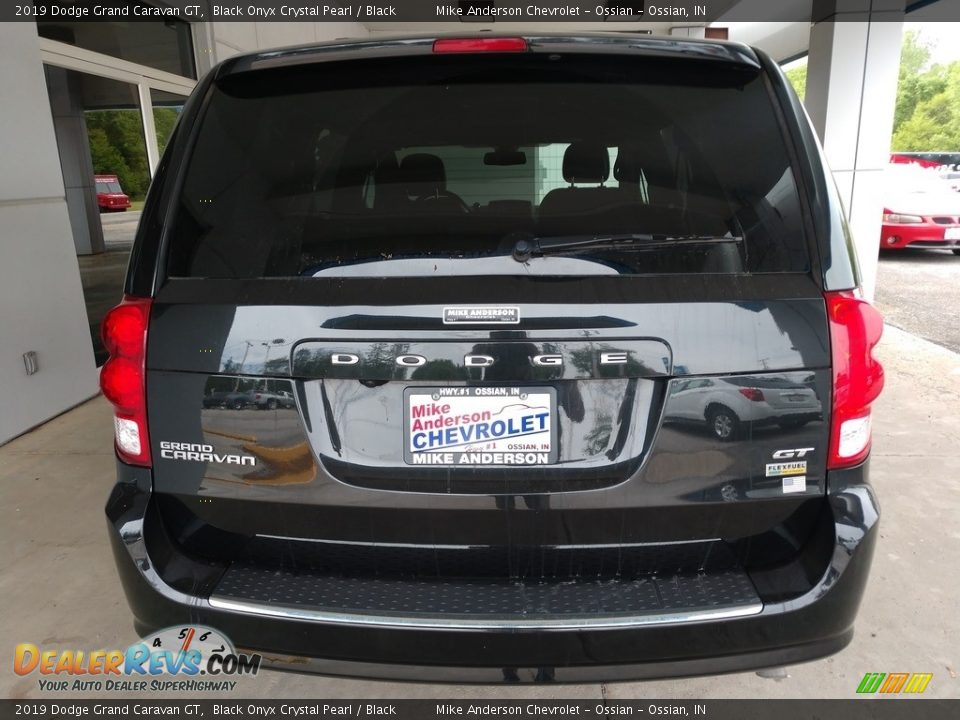 2019 Dodge Grand Caravan GT Black Onyx Crystal Pearl / Black Photo #5