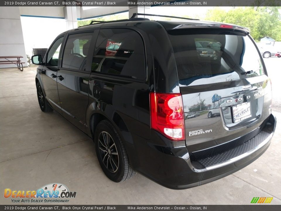 2019 Dodge Grand Caravan GT Black Onyx Crystal Pearl / Black Photo #7