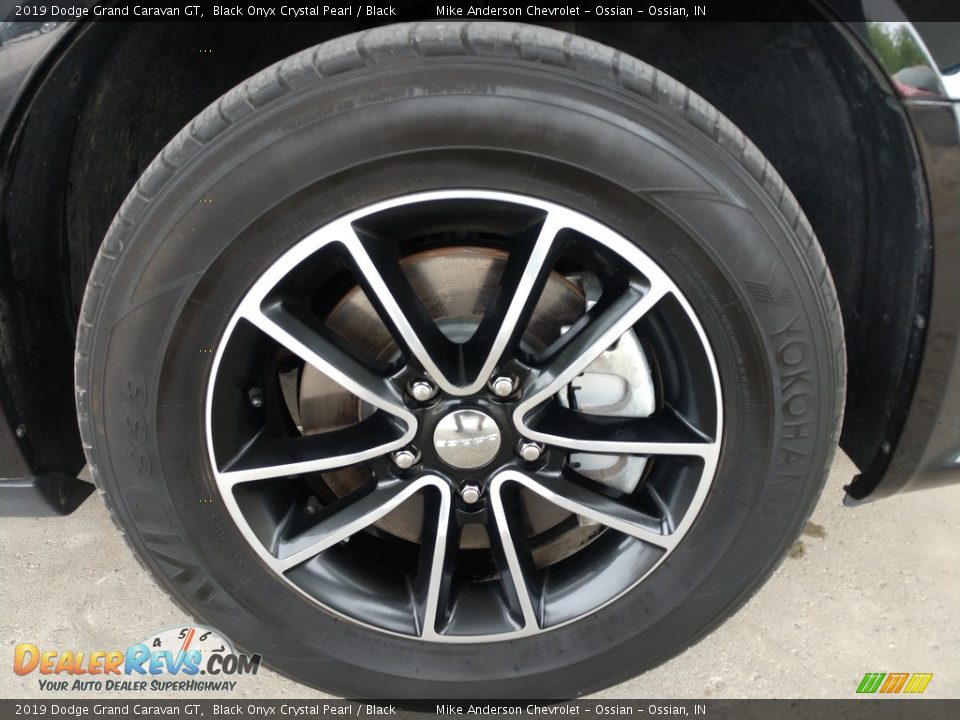 2019 Dodge Grand Caravan GT Black Onyx Crystal Pearl / Black Photo #11