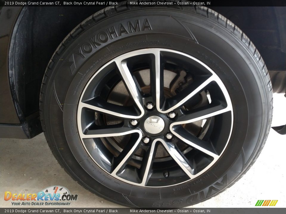 2019 Dodge Grand Caravan GT Black Onyx Crystal Pearl / Black Photo #13