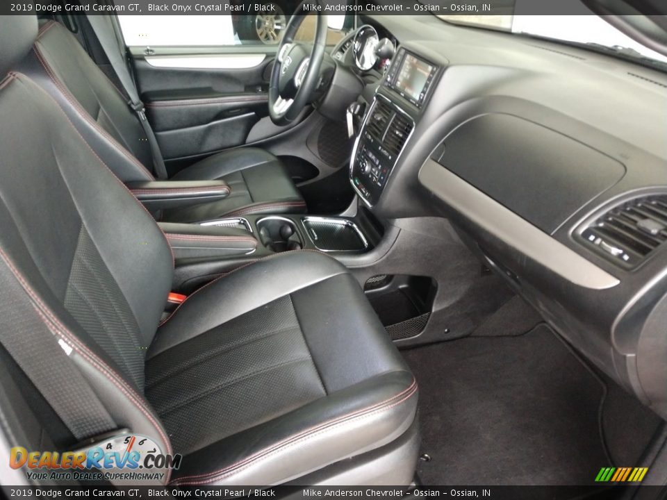 2019 Dodge Grand Caravan GT Black Onyx Crystal Pearl / Black Photo #18