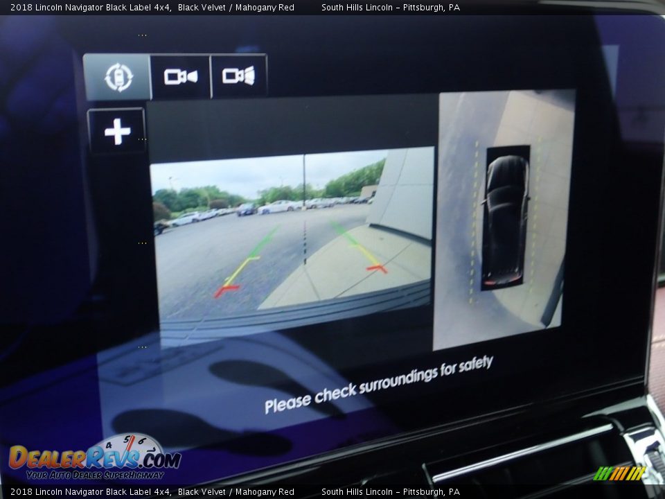 2018 Lincoln Navigator Black Label 4x4 Black Velvet / Mahogany Red Photo #25