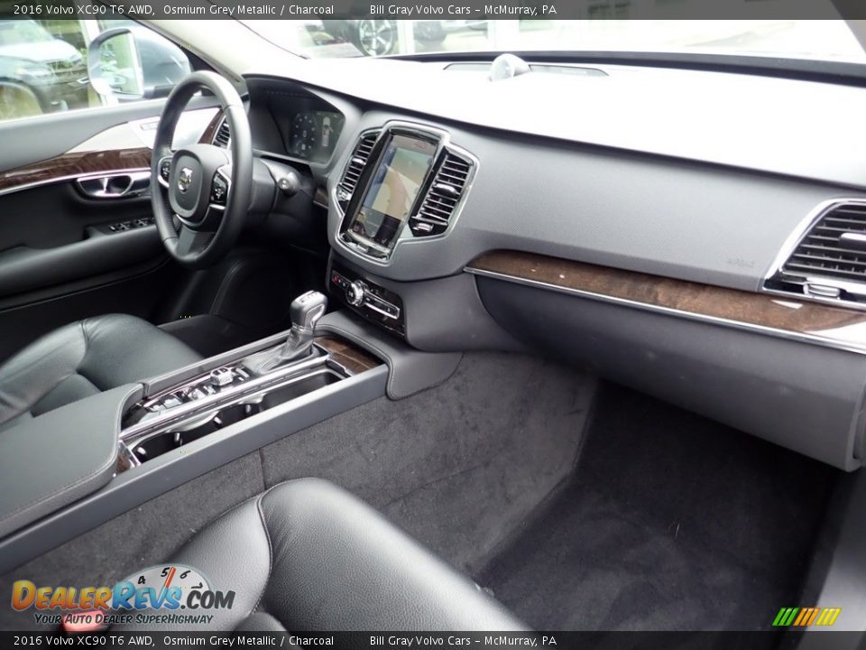 Charcoal Interior - 2016 Volvo XC90 T6 AWD Photo #12