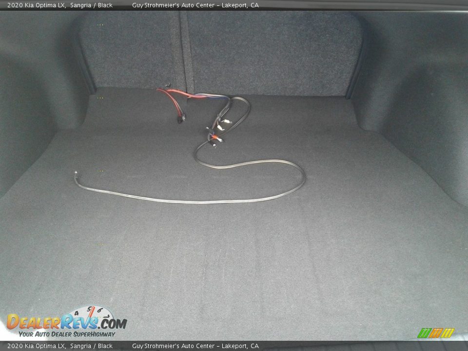 2020 Kia Optima LX Sangria / Black Photo #4