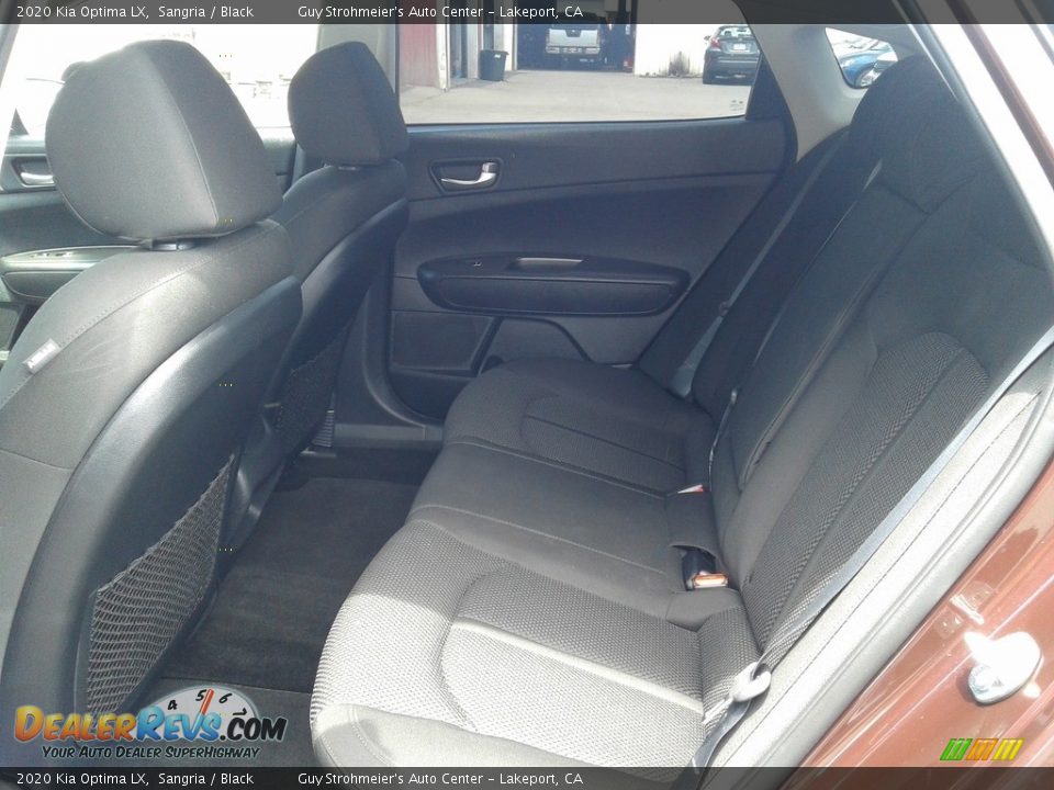 2020 Kia Optima LX Sangria / Black Photo #5