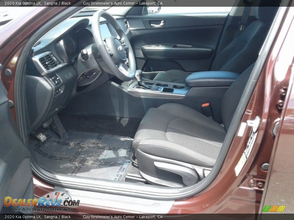 2020 Kia Optima LX Sangria / Black Photo #6