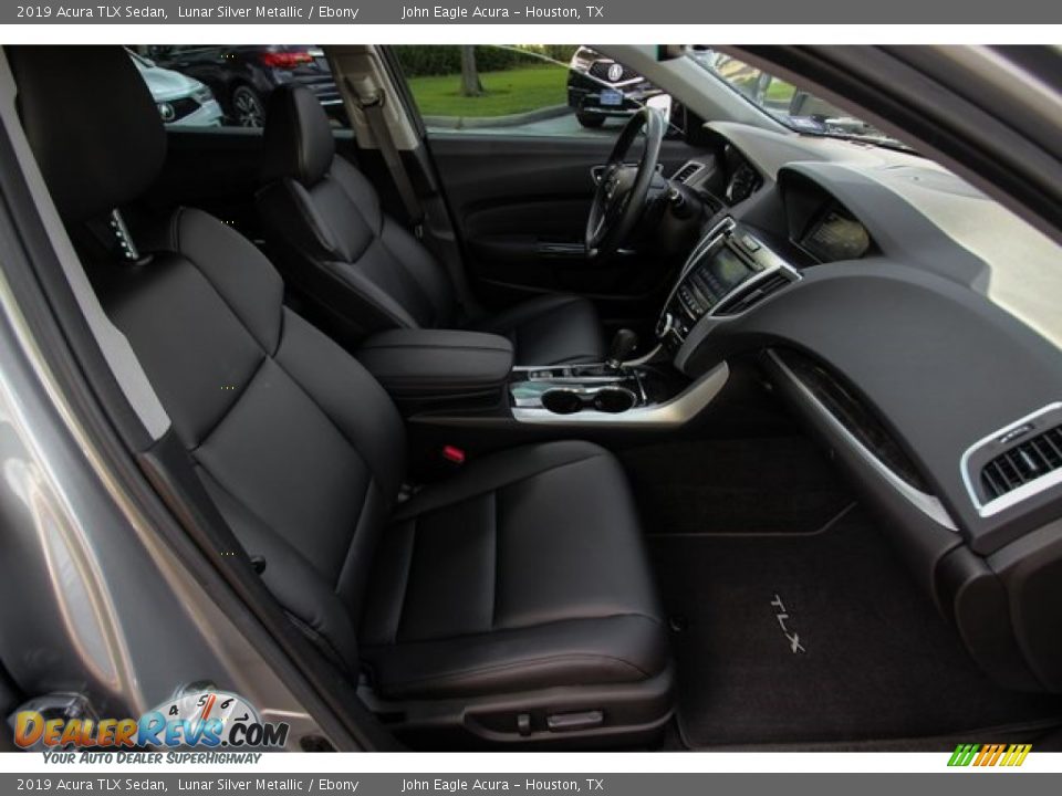 2019 Acura TLX Sedan Lunar Silver Metallic / Ebony Photo #27