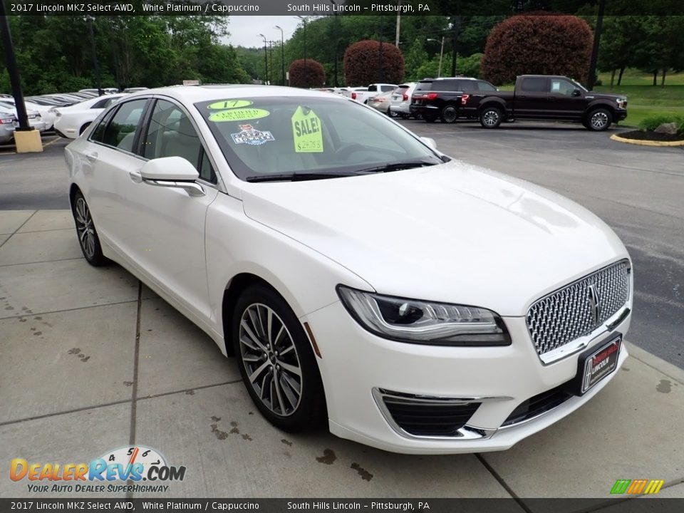Front 3/4 View of 2017 Lincoln MKZ Select AWD Photo #8