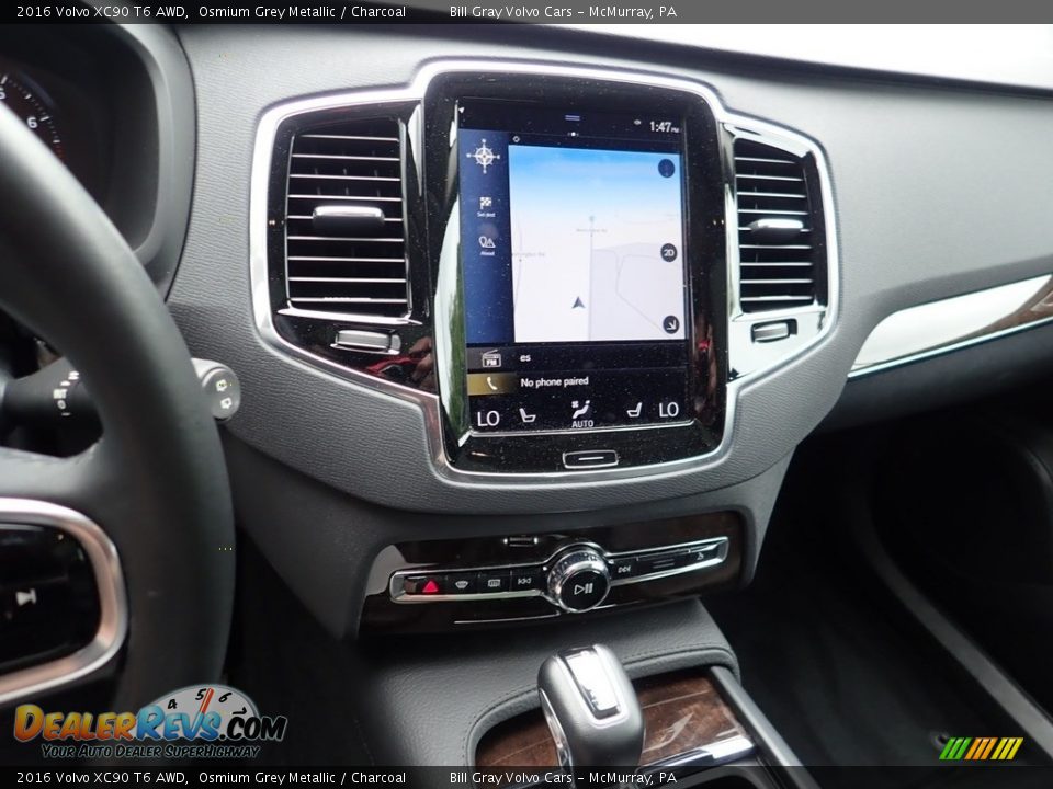 Controls of 2016 Volvo XC90 T6 AWD Photo #22