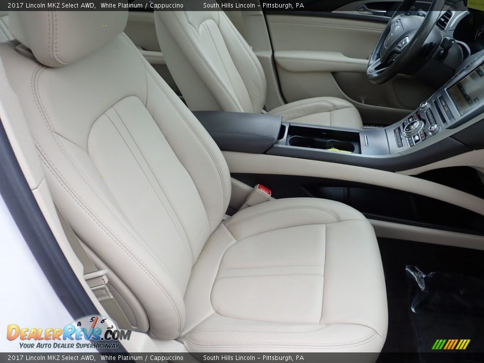 Front Seat of 2017 Lincoln MKZ Select AWD Photo #11