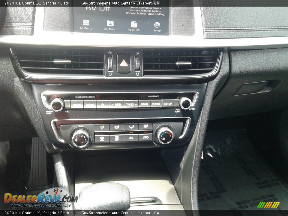 2020 Kia Optima LX Sangria / Black Photo #11
