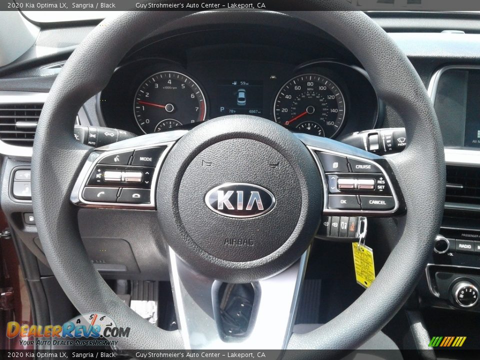 2020 Kia Optima LX Sangria / Black Photo #13
