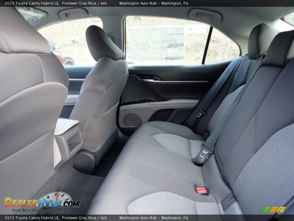 2020 Toyota Camry Hybrid LE Predawn Gray Mica / Ash Photo #15
