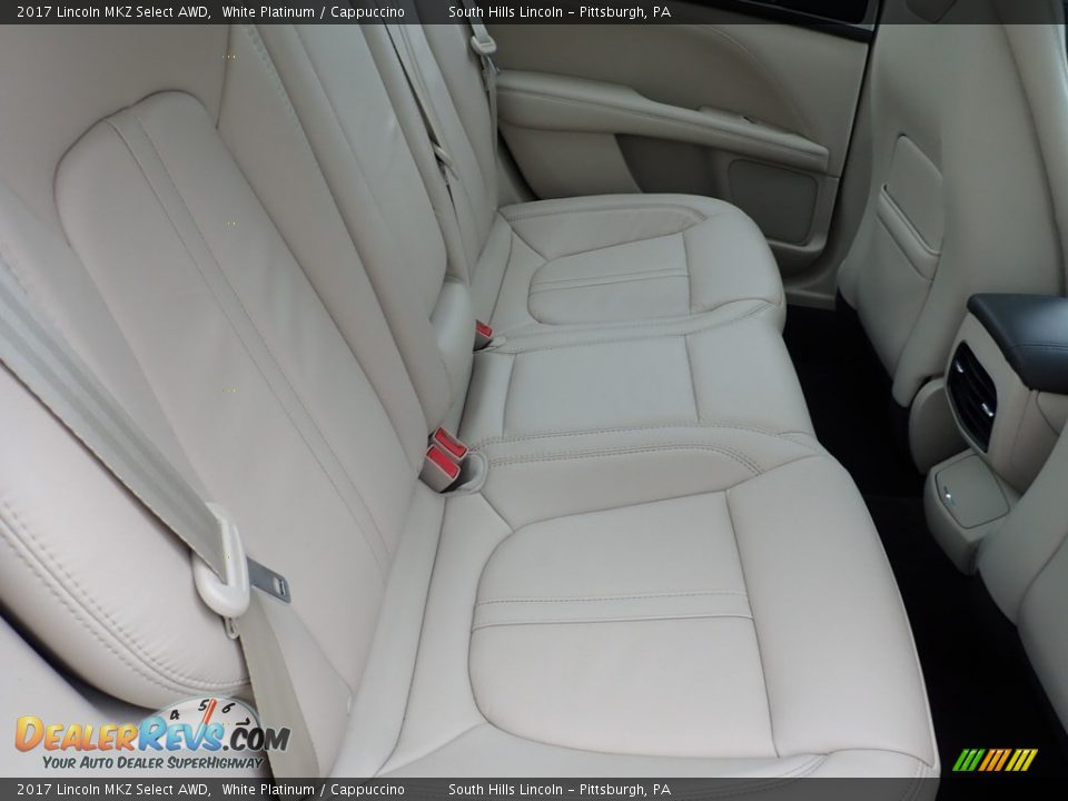 Rear Seat of 2017 Lincoln MKZ Select AWD Photo #15