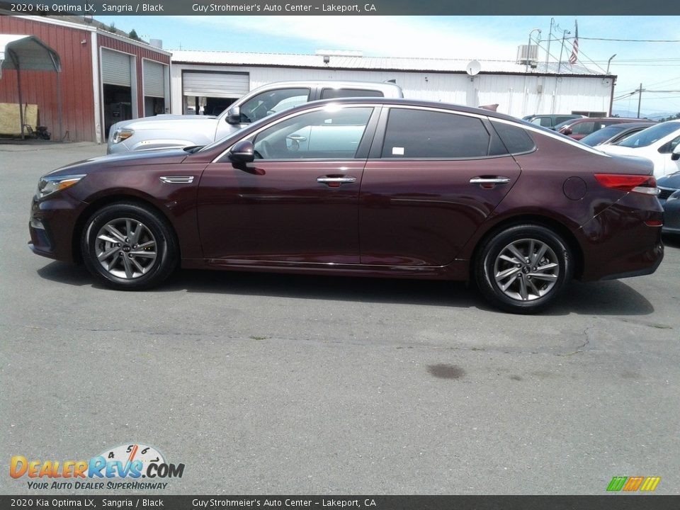 2020 Kia Optima LX Sangria / Black Photo #15