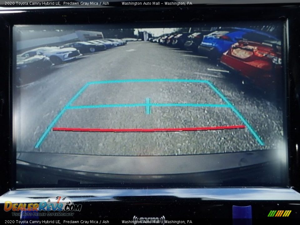 2020 Toyota Camry Hybrid LE Predawn Gray Mica / Ash Photo #17