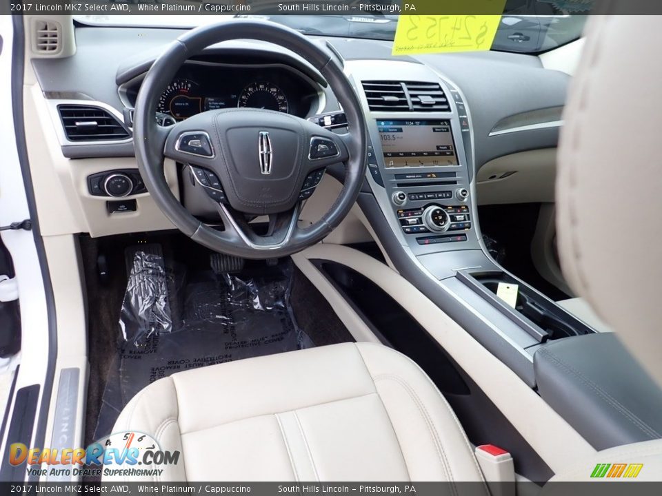 Front Seat of 2017 Lincoln MKZ Select AWD Photo #18