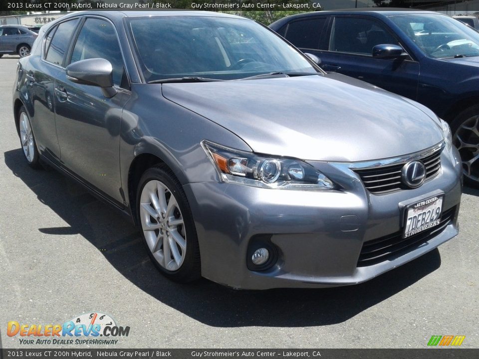 2013 Lexus CT 200h Hybrid Nebula Gray Pearl / Black Photo #1