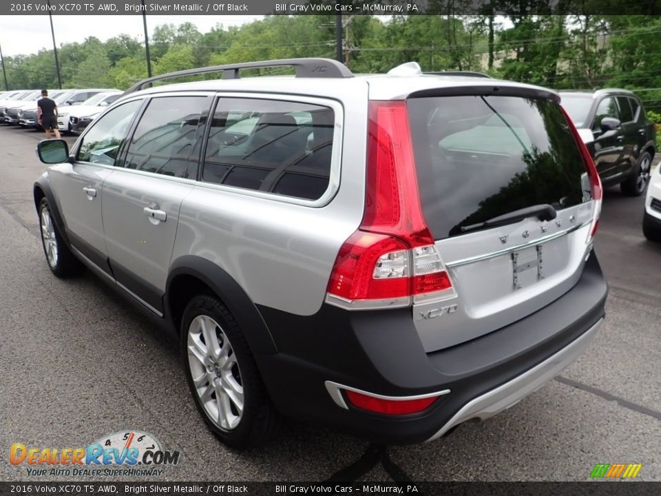 2016 Volvo XC70 T5 AWD Bright Silver Metallic / Off Black Photo #6