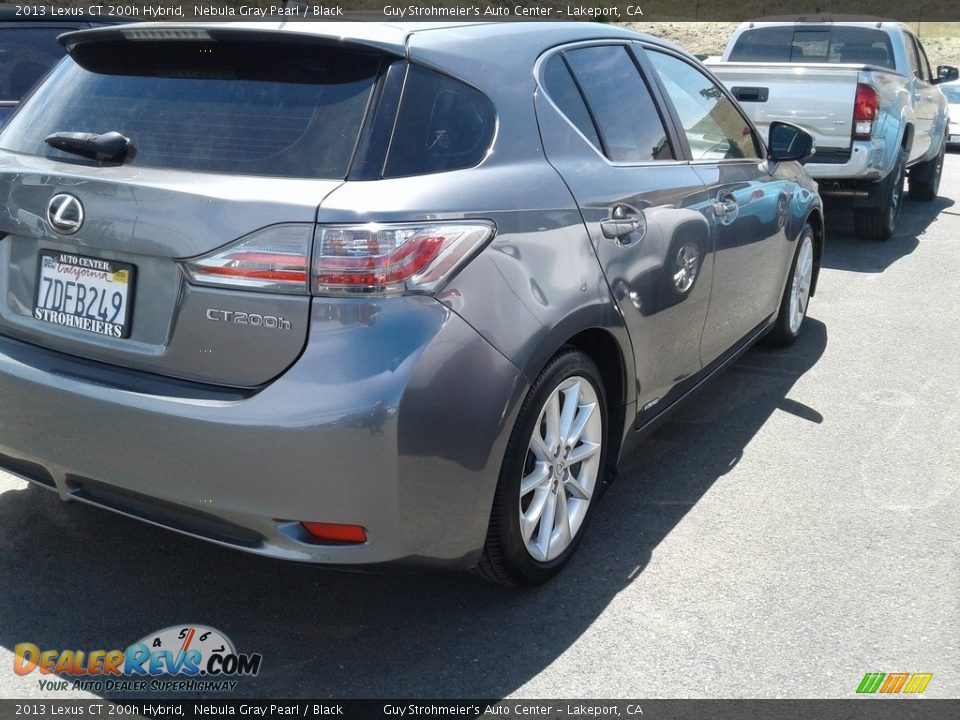 2013 Lexus CT 200h Hybrid Nebula Gray Pearl / Black Photo #4