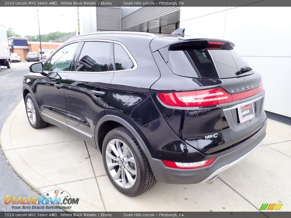 2019 Lincoln MKC Select AWD Infinite Black Metallic / Ebony Photo #3