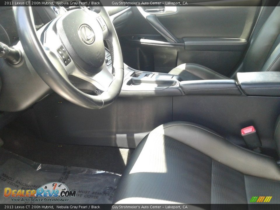 2013 Lexus CT 200h Hybrid Nebula Gray Pearl / Black Photo #9