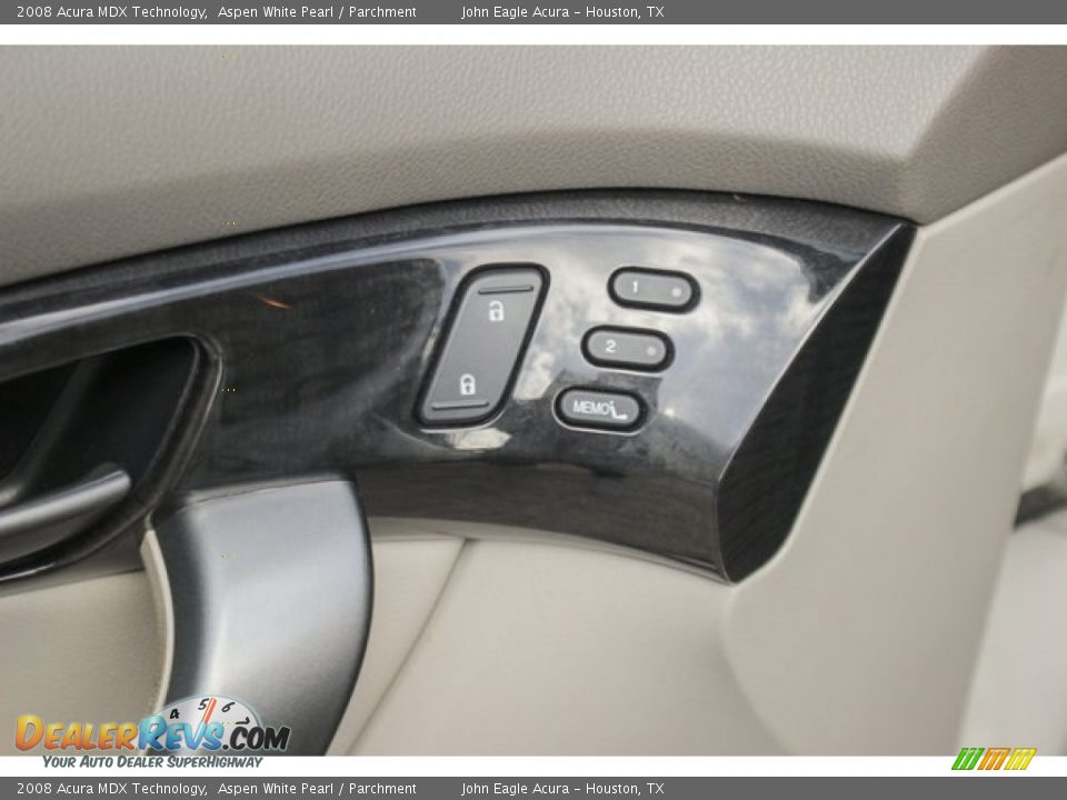 2008 Acura MDX Technology Aspen White Pearl / Parchment Photo #16