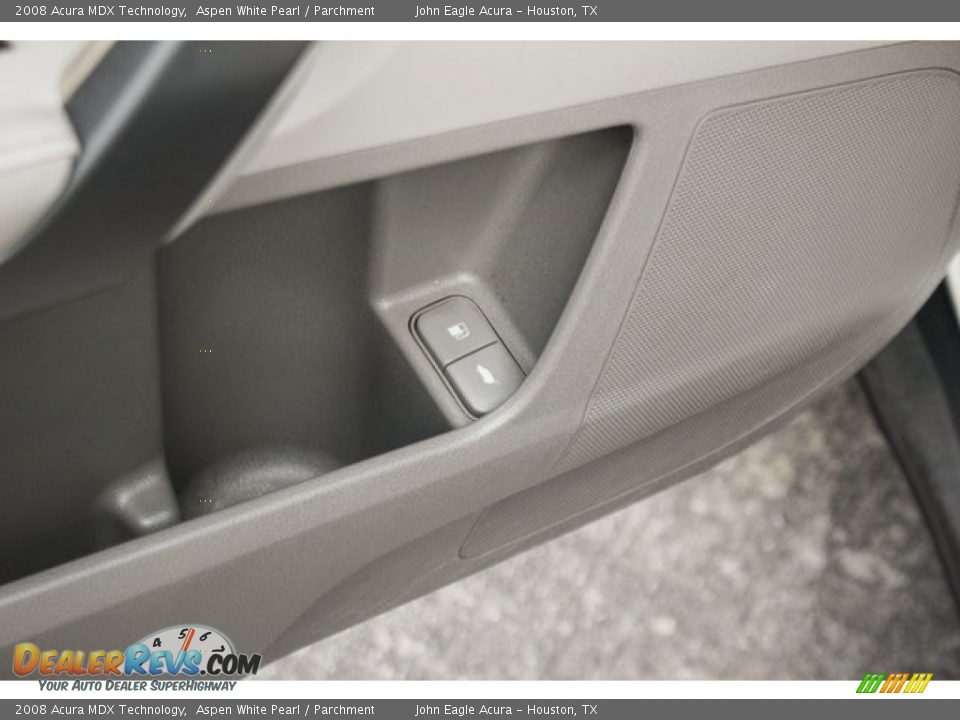 2008 Acura MDX Technology Aspen White Pearl / Parchment Photo #18